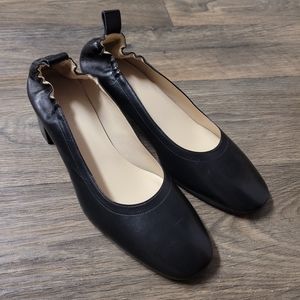 Everlane day heel black pumps size 9.5